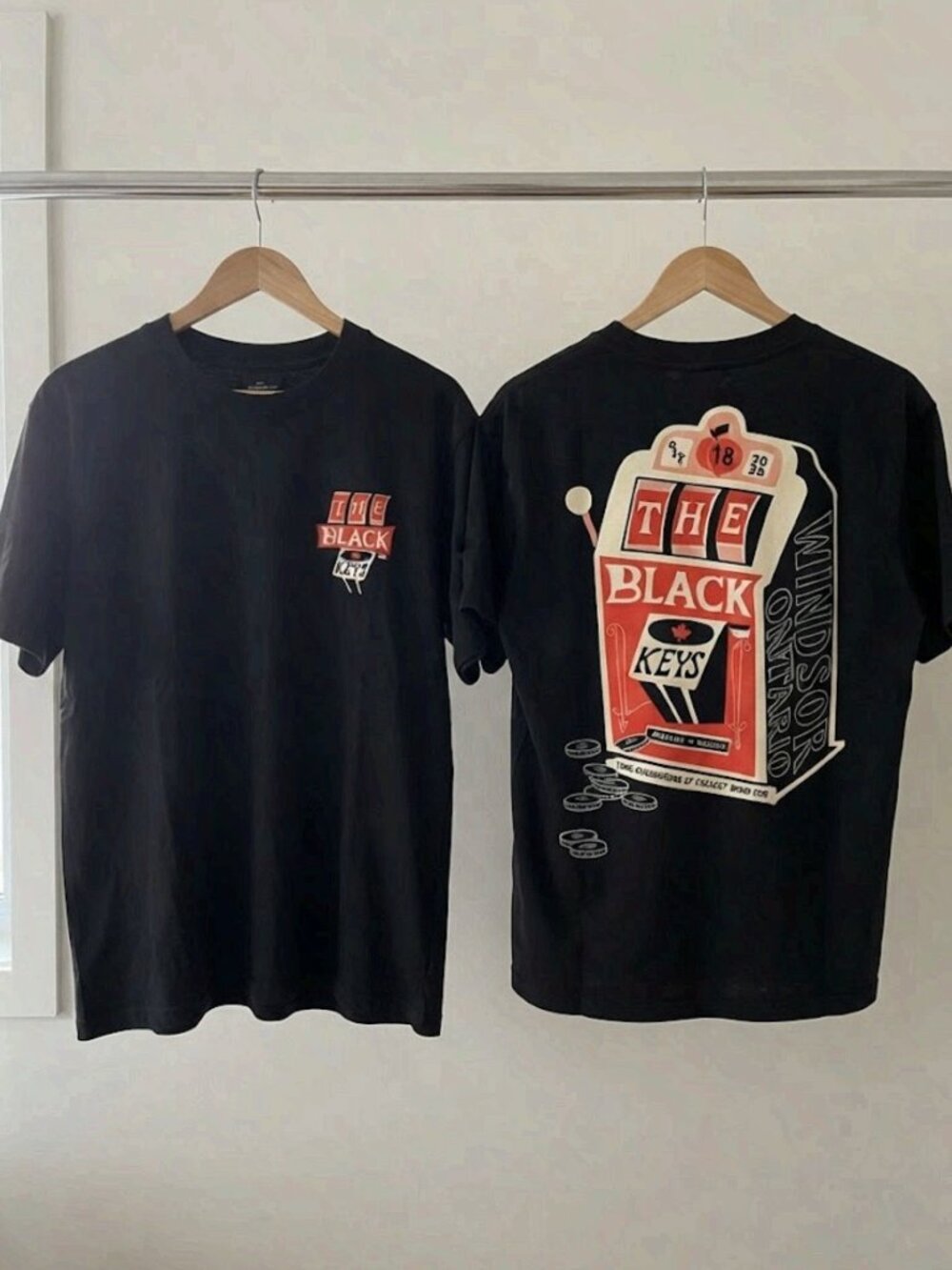 The Black Keys Peaches N Kream Tour Windsor October 18 2026 Two Sided T-Shirt